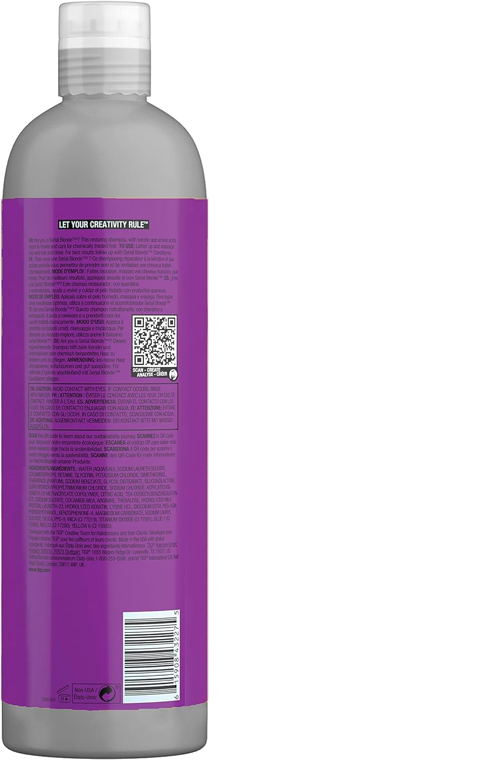 Tigi Bed Head Serial Blonde Restoring Shampoo 750ml / 400ml / 970ml
