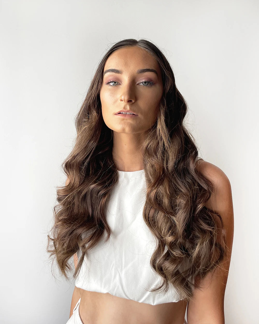 100% Human Hair Tap In Extensions 12-26 Inch Straight Hair Wefts For Long Lasting Curls Mix Color Blonde #613