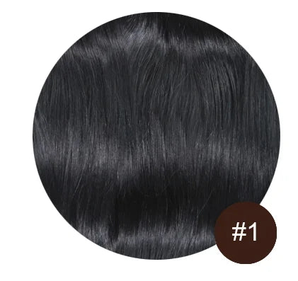Brown Human Hair Extensions for Women Straight ITIP Hair Externsion Human Hair 50 Strands Human Fusion Hair Keratin Capsule Hair
