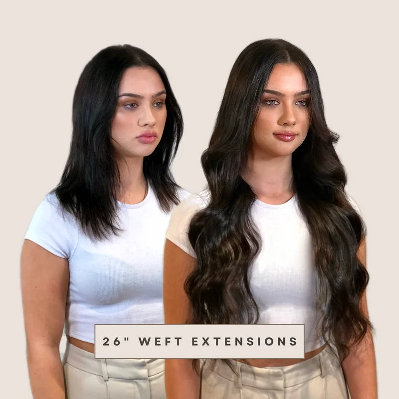 100% Human Hair Tap In Extensions 12-26 Inch Straight Hair Wefts For Long Lasting Curls Mix Color Blonde #613