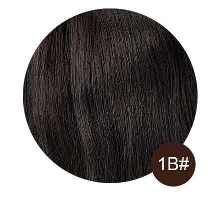 Brown Human Hair Extensions for Women Straight ITIP Hair Externsion Human Hair 50 Strands Human Fusion Hair Keratin Capsule Hair