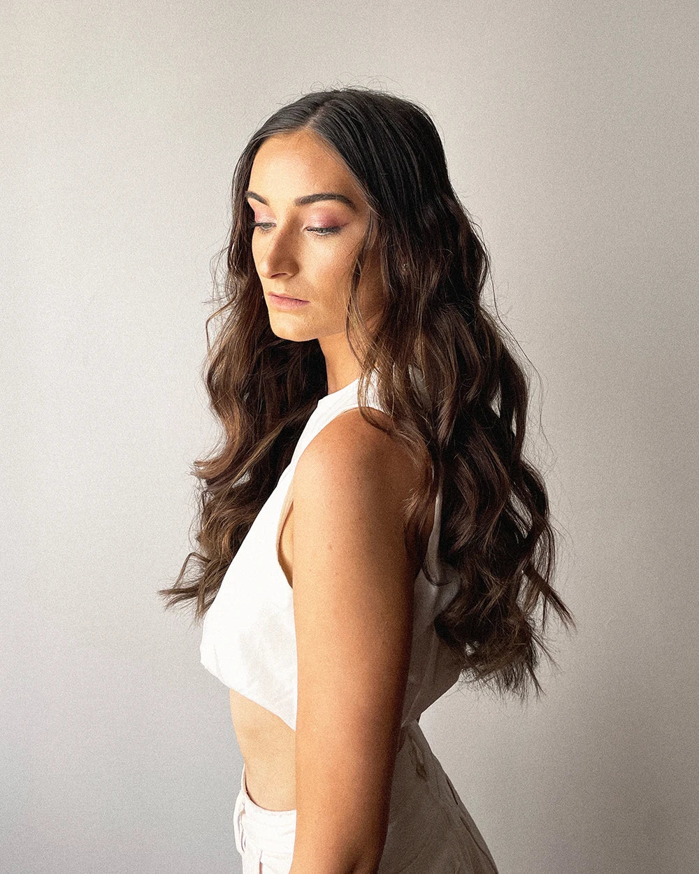 100% Human Hair Tap In Extensions 12-26 Inch Straight Hair Wefts For Long Lasting Curls Mix Color Blonde #613