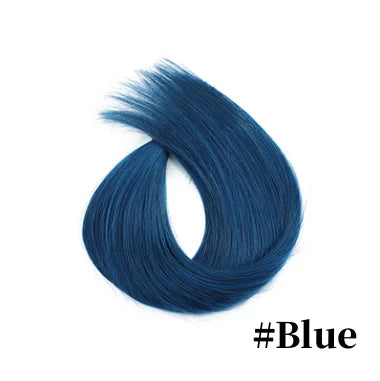 100% Human Hair Tap In Extensions 12-26 Inch Straight Hair Wefts For Long Lasting Curls Mix Color Blonde #613