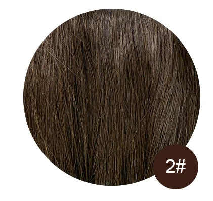Brown Human Hair Extensions for Women Straight ITIP Hair Externsion Human Hair 50 Strands Human Fusion Hair Keratin Capsule Hair