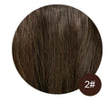 Brown Human Hair Extensions for Women Straight ITIP Hair Externsion Human Hair 50 Strands Human Fusion Hair Keratin Capsule Hair