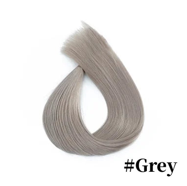 100% Human Hair Tap In Extensions 12-26 Inch Straight Hair Wefts For Long Lasting Curls Mix Color Blonde #613