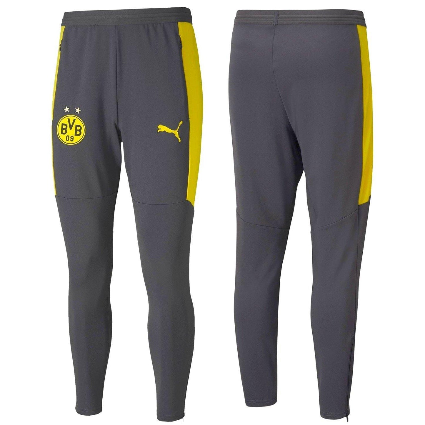 BVB Borussia Dortmund grey training technical tracksuit 2020/21 - Puma
